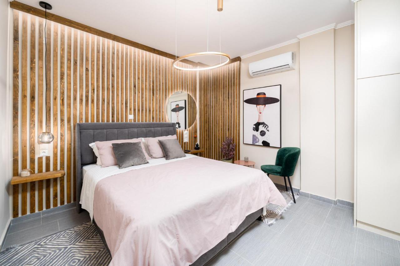Meltemi Beach House - A Seaside Luxury Maisonnette Dhiyeliotika Экстерьер фото