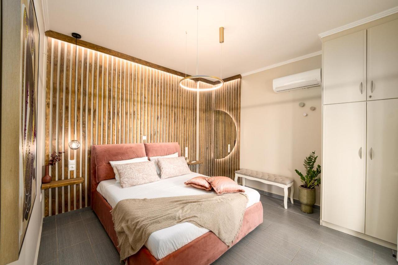 Meltemi Beach House - A Seaside Luxury Maisonnette Dhiyeliotika Экстерьер фото