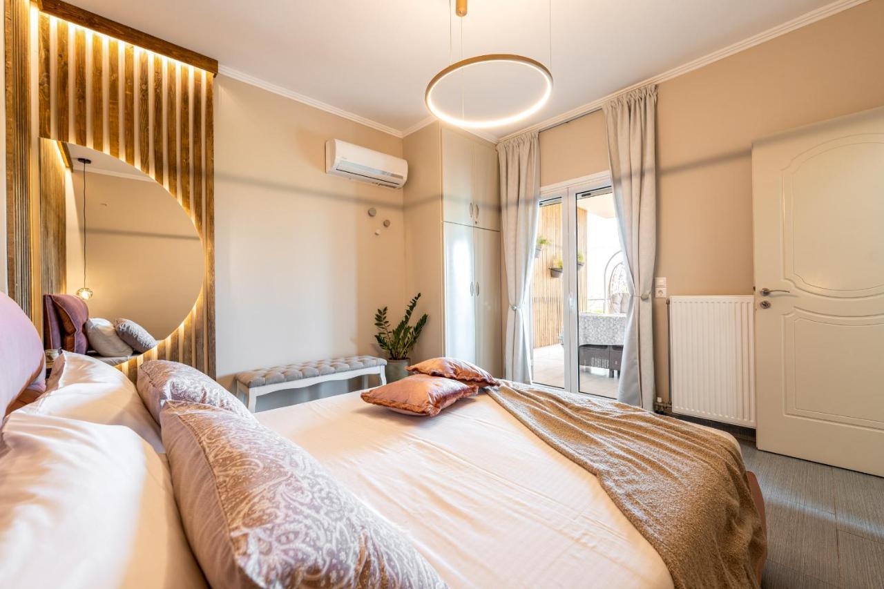 Meltemi Beach House - A Seaside Luxury Maisonnette Dhiyeliotika Экстерьер фото